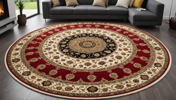 Tapis rond 300 cm : un choix parfait pour votre décoration intérieure